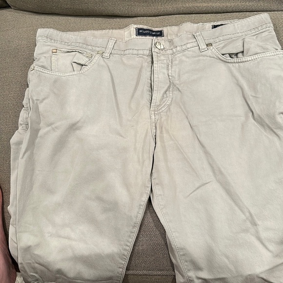 Grey men’s Richard J Brown Berlino pants. - Picture 1 of 3